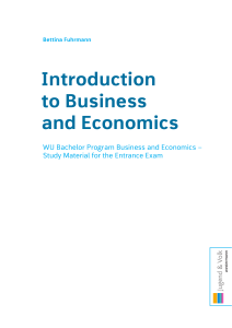 Introduction to Business and Economics Study Material