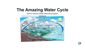 The Amazing Water Cycle