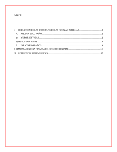 Deducci&oacute;n de Fuerzas Internas en Muros de Alba&ntilde;iler&iacute;a