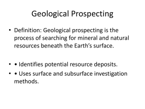 Geological Prospecting Methods Textbook