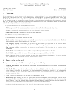 IIT Patna CS1201 Assignment 1: C Programming