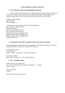 Vivado Installation Guide for Ubuntu 20.04