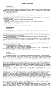 Antolog&iacute;a de cuentos: Cuentos cortos de Anderson Imbert, Denevi, Poe