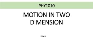 Projectile Motion Physics Textbook