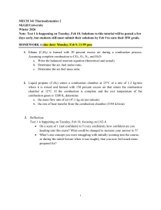 MECH 341 Thermodynamics 2 Homework 4