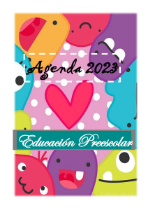 Agenda 2023 Educaci&oacute;n Preescolar - Planificaci&oacute;n Docente