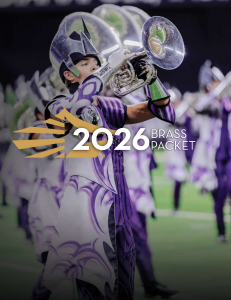 Carolina Crown Brass Audition Packet 2026