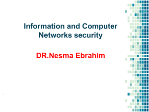 Information and Computer Networks Security Textbook