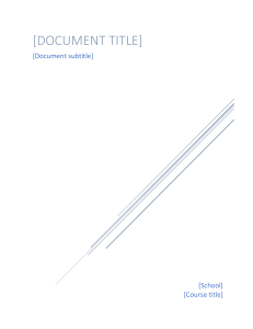 Guidelines to Success in Life