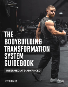 Bodybuilding Transformation System Guidebook (Intermediate-Advanced)