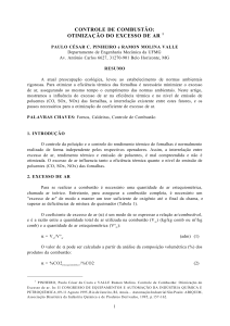 Otimiza&ccedil;&atilde;o do Excesso de Ar em Combust&atilde;o: Controle e Efici&ecirc;ncia