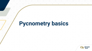 Pycnometry Basics: Gas Pycnometer Principles & Methods