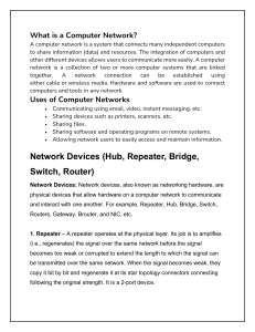What is a Computer Network?