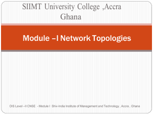 Network Topologies Module