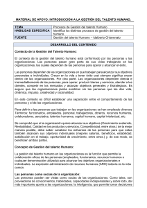 Introducci&oacute;n a la Gesti&oacute;n del Talento Humano