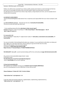Lesson Plan: Communications in Business (Oct 2011)