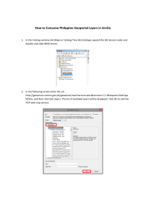 How to Consume Philippine Geoportal Layers in ArcGIS