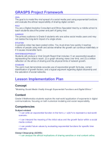 GRASPS Project: Exponential Functions & Digital Ethics Lesson Plan
