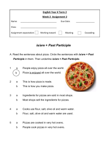 English Year 4 Grammar Worksheet: is/are + Past Participle & Some/Any