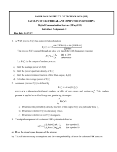 Digital Communication Systems Assignment