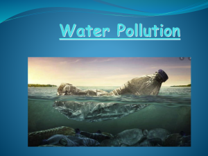 Water Pollution Lesson Plan