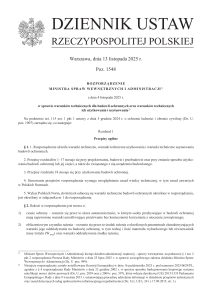 Rozporządzenie w sprawie budowli ochronnych 2025