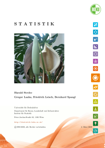 Statistik Lehrbuch - Universit&auml;t BOKU