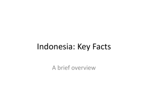 Indonesia: Key Facts - Geography, Culture, Economy