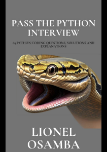 Pass the Python Interview: 69 Coding Questions