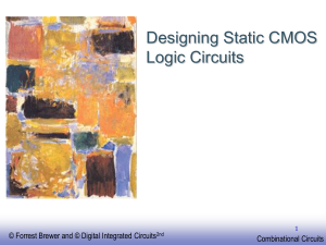 Designing Static CMOS Logic Circuits