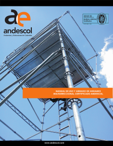 Manual de Uso y Armado de Andamio Multidireccional Andescol