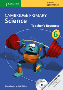 Cambridge Primary Science Teacher's Resource 6