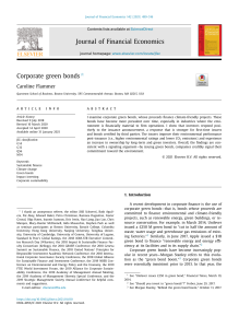 Corporate Green Bonds: Investor Response and Environmental Impact
