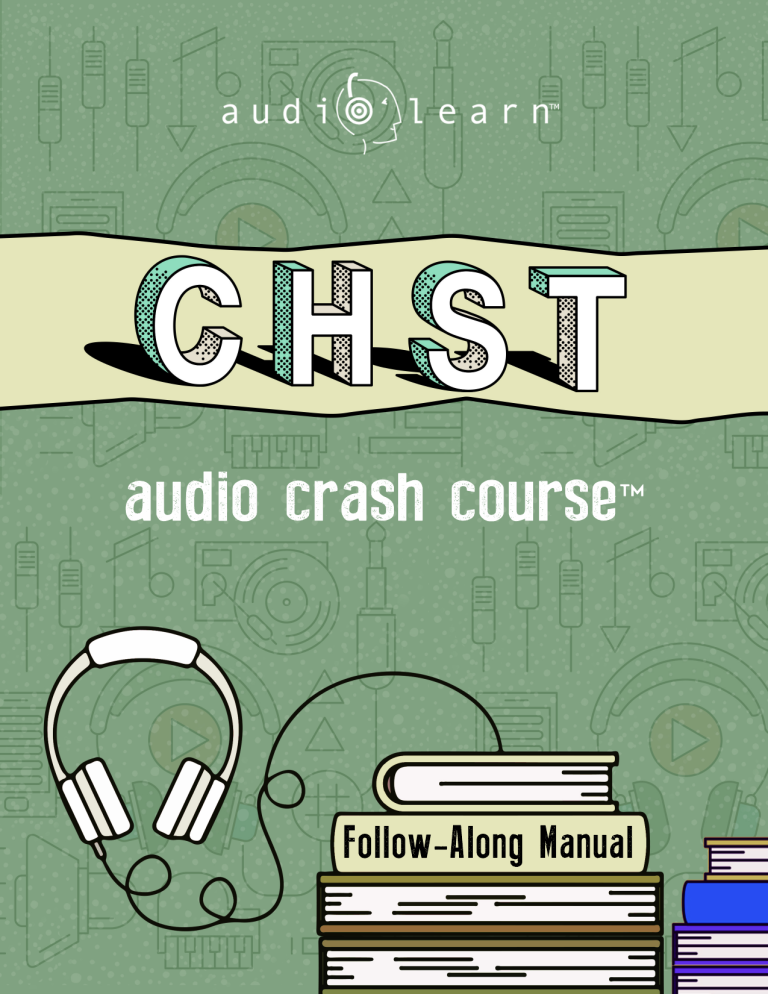CHST Exam Prep Audio Course & Manual