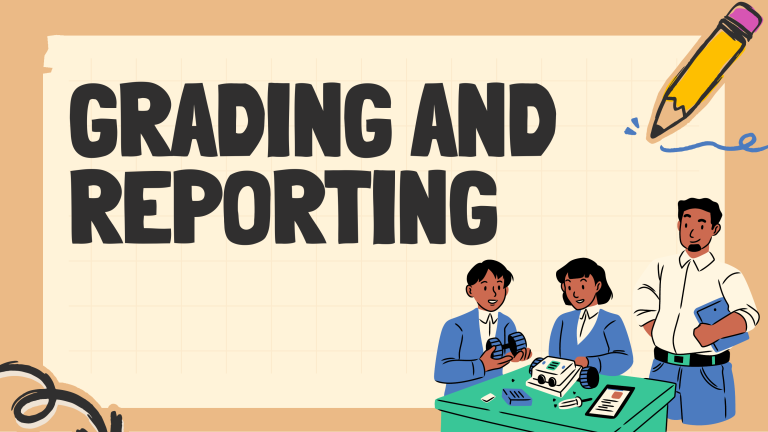 Grading and Reporting Lesson Plan
