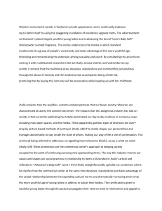 Analysis of Love's Baby Soft Ad: Media & Gender Studies