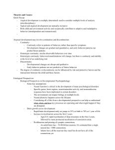 Theories and Causes of Developmental Psychopathology