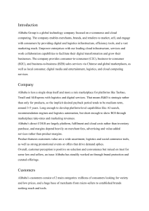 Alibaba Business Model & Pricing Strategy Analysis