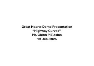 Physics Presentation: Highway Curves & Centripetal Force