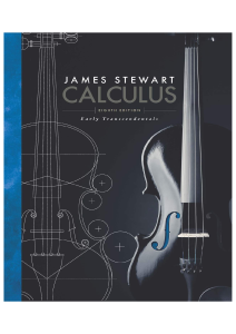 Calculus: Early Transcendentals 8th Edition Textbook