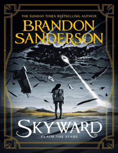 Skyward by Brandon Sanderson: Young Adult Sci-Fi Novel