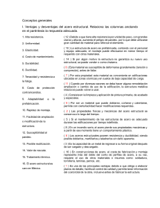 Ventajas y desventajas del acero estructural