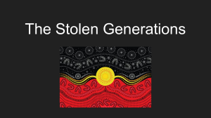 The Stolen Generations: Causes, Effects, and Impact