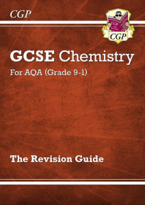 GCSE Chemistry AQA Revision Guide CGP