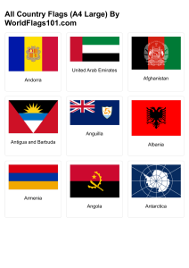 All Country Flags (A4 Large) - WorldFlags101