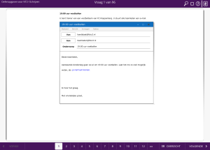 Oefenopgaven NT2-I Schrijven: E-mail template voor voetbalteam