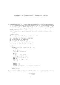 Problemas de Visualizaci&oacute;n Gr&aacute;fica con Matlab: Ejercicios y Soluciones
