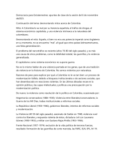 Democracia para Extraterrestres: apuntes de clase del 6 de noviembre de 2025