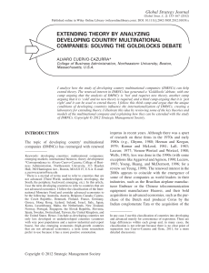 Extending Theory with DMNCs: Solving the Goldilocks Debate