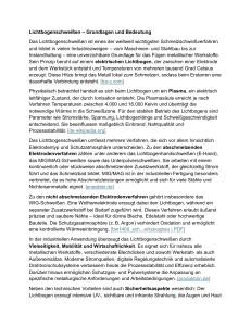 Lichtbogenschwei&szlig;en Grundlagen Bedeutung